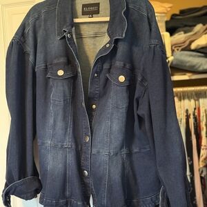 Eloquii Indigo Denim Jacket